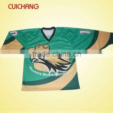 Custom Reversible Sublimation Team Ice Hockey Jerseys photo-6