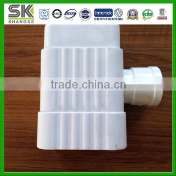 PVC rain water gutter equal tee