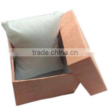 Single Art Paper Watch Box with Pillow