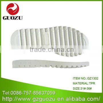 flat sole tpr material running kid shoes