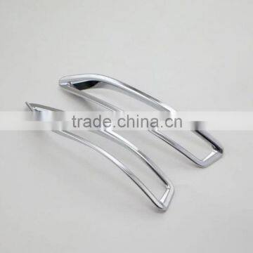 ABS Chrome Auto Accessories Rear Fog Light Lamp Cover For BMW X1 2016