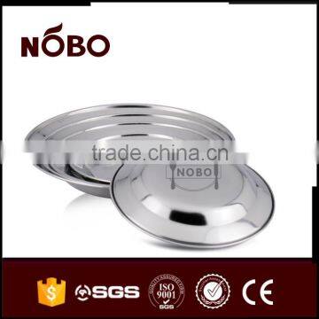 Nobo Wholesale Stainless Steel Round Plate photo-2