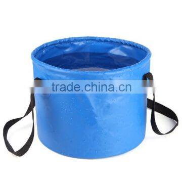 plastic folding fishing bucket