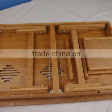 Customized wooden computer desk