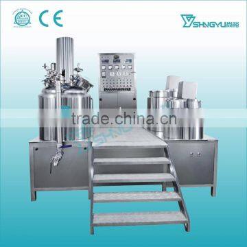 China Vacuum Emulsifying Skin Care Body Cream Mixing Machine photo-4