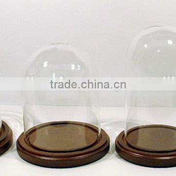 Glass Dome, Decorative Glass Dome, Glass Belljar Dome