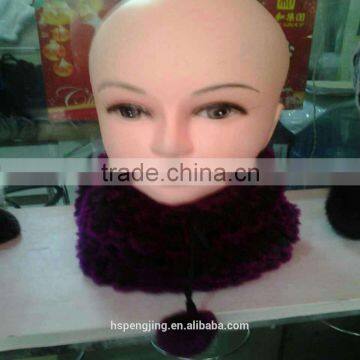 Beautiful purple lady hat with neck cover function