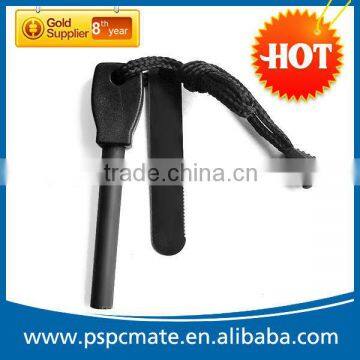 Survival Magnesium Flint Fire Starter Stick w/ Lanyard