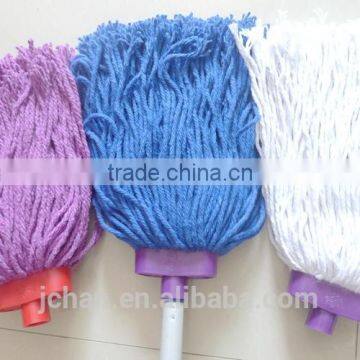 Cotton Wet Mop, 5" Headband, Blue Green photo-6