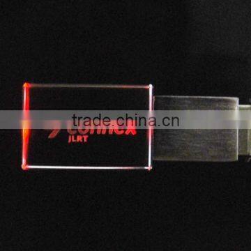 16G Crystal Usb Flash Drive With Laser Logo photo-5
