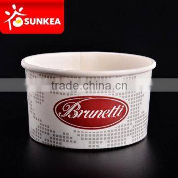 Food grade 3oz 5oz 8oz ice cream paper cup, disposable Icecream paper cups