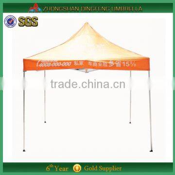 3x3m logo printing exhibition advertising folding large tent for sun shading