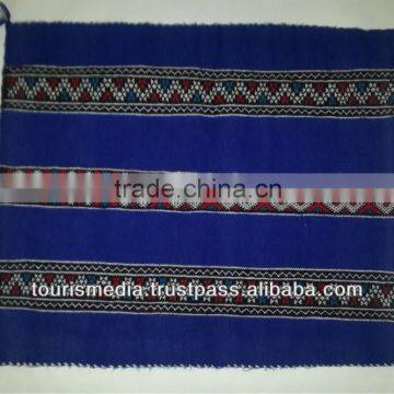 wholesaler of berber moroccan Kilim cushion cover blue 54cm x 45cm