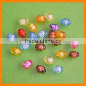 Twist Plastic DIY Jewelry Beads