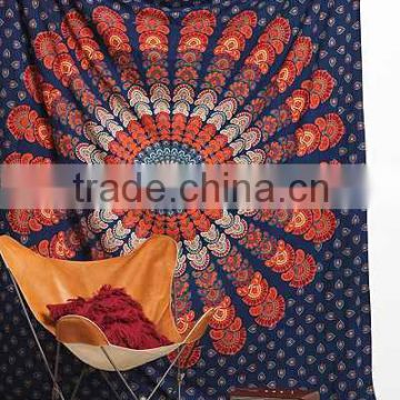 Indian Tapestries Wall Hanging Mandala Bedspread Ethnic Throw Handmade Art