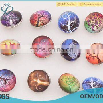 Tree Metal and Plastic Snap Buttons,snap in Plastic Buttons
