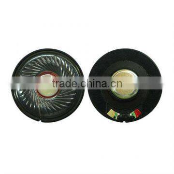 40mm 32ohm 60mW mini subwoofer speaker for headphone