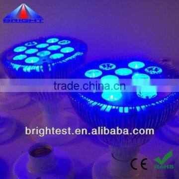12w par38 rgb led spot lamp 100-240v