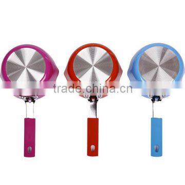 12cm, Non Stick Pan Cooking Pot, Flat Bottomed Milk Pan, Single Handle Milk Pot, Mini Milk Pot