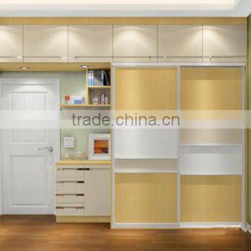 2015 Hot sales New Design Sliding Custom Bedroom Closet And Wardrobe