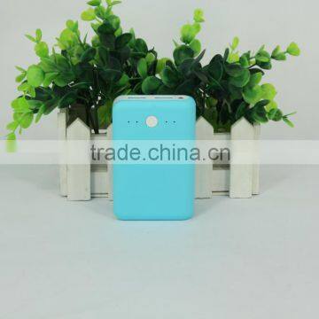 2015 Custom logo ultra thin universal 4400mah portable mobile power bank