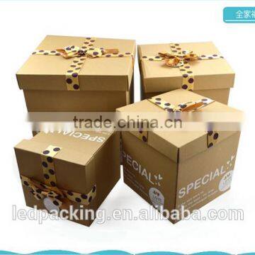 Classic Brown Kraft Paper Carton photo-6