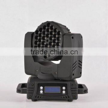 36pcs 3w LED Beam Cree Led Wash Moving Head with white color