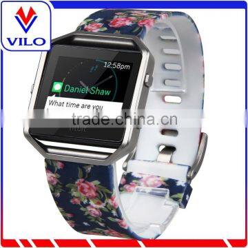 Silicone Band For Fitbit Blaze Watch Band, Rubber Wrist Strap For Fitbit Blaze Smart Watch