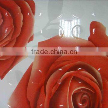 red rose hot sell ceramic wall tiles interior decoration 30x45cm