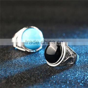 1 Dollar Shop Women Jewelry Zinc Alloy Red Blue Green Stone Finger Ring photo-6