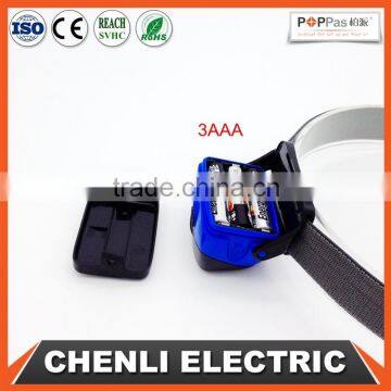 POPPAS T10 3AAA Battery Operated Light Fashion Headlamp Led photo-2