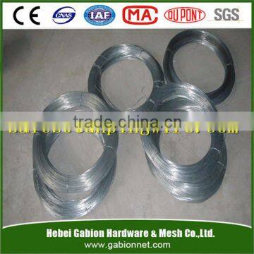 Hot dipped galvanized steel wire manufacture