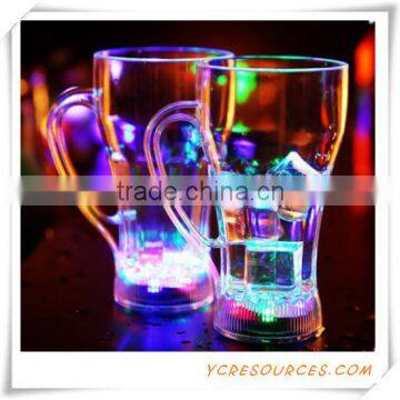 2015 Color Changing Promotional LED Cup colorful pub party carnival led flashing cups 285ml Colorful LED flash cup(DC24012)