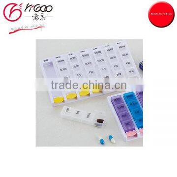 400060 Push button 28case pill box