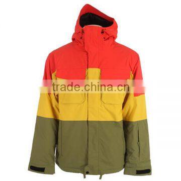 2014 fashion design high performance mens ski jacket