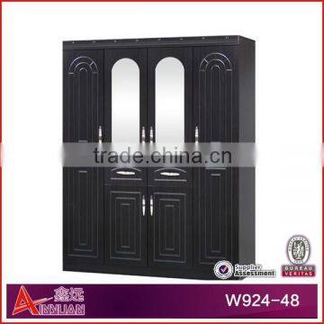 Large unique 6 door wardrobe decorative closet doors