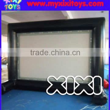 2016 outdoor air sealed inflatable movie screen