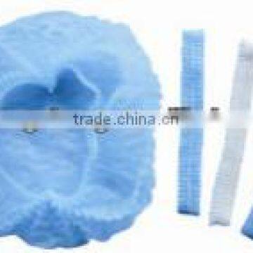 Cheap surgical disposable elastic nonwoven clip cap