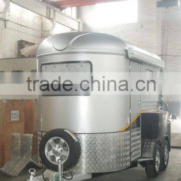 Angle load 2 Horse trailer floats Horse cart