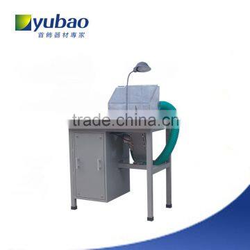 Jewelry polishing machine stand up and half sealed cover lapping machine