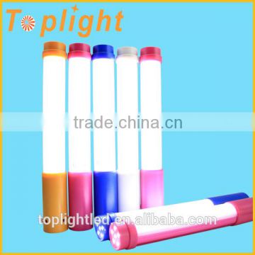 AAA Battery Colorful LED emergency rechargeable tube light