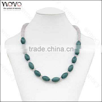 Turquoise Bead Necklace Fashion Jewelry