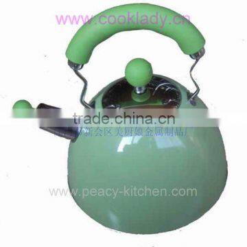 stainless steel(metal) whistling kettle(water kettle, tea kettle,tea pot,