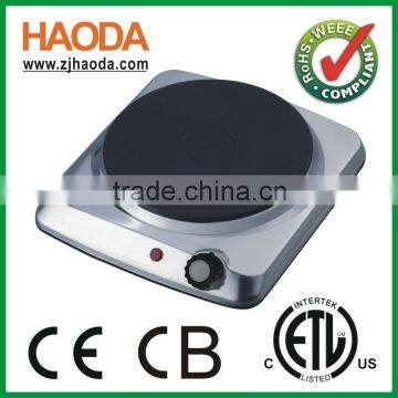 A13 ETL CETL APPROVED COOKING PLATE