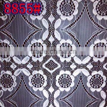 multicolor luxury African wedding dress voile lace fabric TH-8855