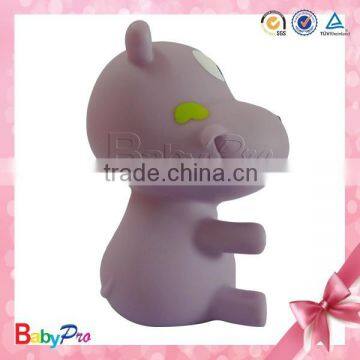 Wholesale Promotional Floating Baby Bath Toy Rubber Hippo Bath Toy photo-2
