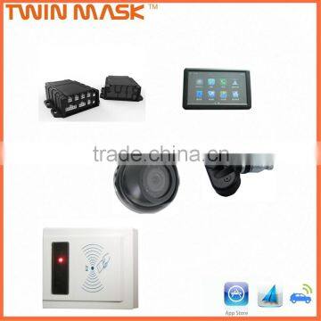 real time vehicle tracker tracking device for car with RFID, camera