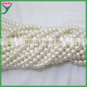 Hot Sale Fashion Decorative Zhejiang Beads Strand Freshwater Pearl Necklace in Bulk photo-3