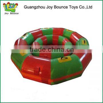 best selling inflatable double ring adult swimming water pools