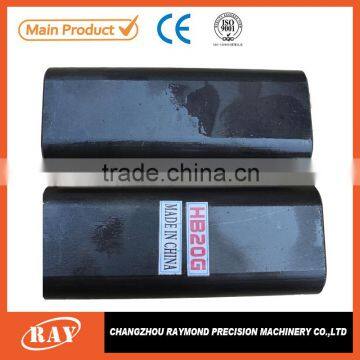 Chisel and piston for hydraulic breaker